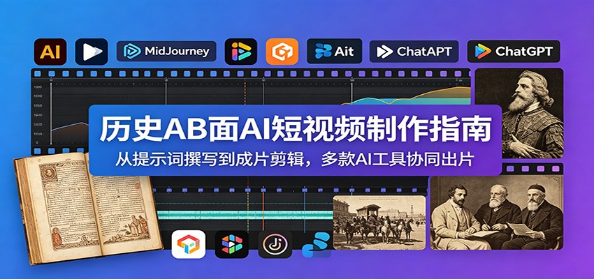 ��ʷAB��AI����Ƶ����ָ�ϣ�����ʾ��׫д����Ƭ���������AI����Эͬ��Ƭ4157 ����:��Ե��ҵ�� ����ID:120557 