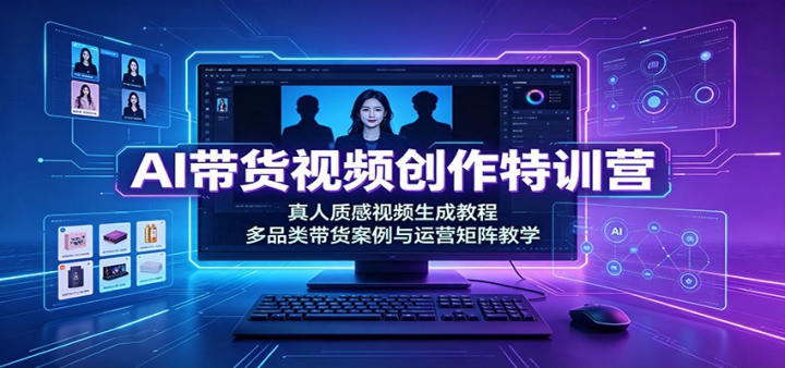 AI������Ƶ������ѵӪ�������ʸ���Ƶ���ɽ̳̣���Ʒ�������������Ӫ�����ѧ