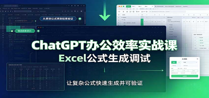 ChatGPT�칫Ч��ʵս�Σ���ʾ�ʼ��ɣ�Excel��ʽ���ɵ��ԣ��ĵ���д�̳�