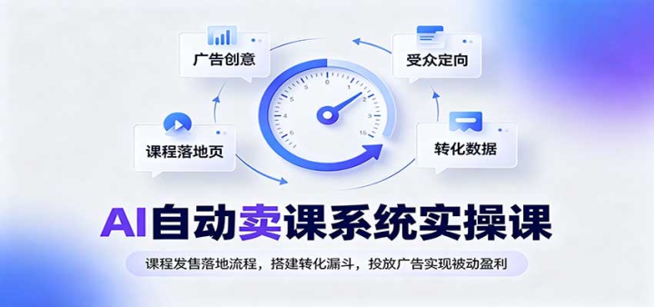 AI�Զ�����ϵͳʵ�ٿΣ��γ̷���������̣��ת��©����Ͷ�Ź��ʵ�ֱ���ӯ��