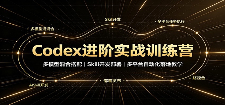 Codex����ʵսѵ��Ӫ����ģ�ͻ�ϴ��䣬Skill�������𣬶�ƽ̨�Զ�����ؽ�ѧ