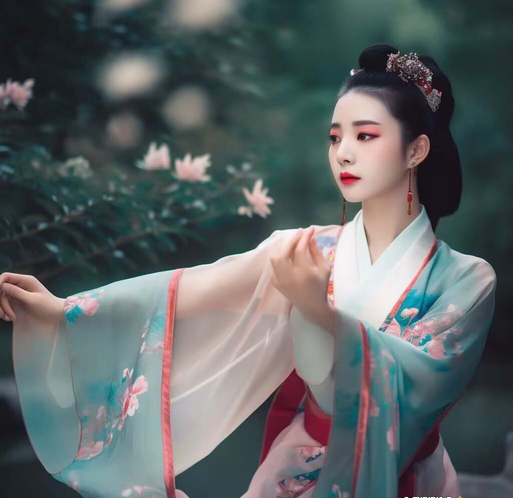 Midjourney�ؼ���-AI�����й����װ������Ů������ʾ�ؼ���9577 ����:��Ե��ҵ�� ����ID:106214 