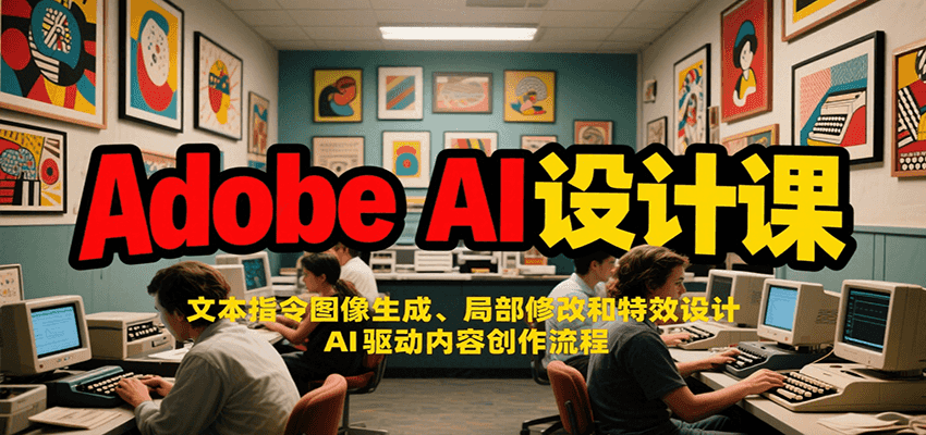 Adobe AI��ƿΣ��ı�ָ��ͼ�����ɡ��ֲ��޸ĺ���Ч��ƣ�AI�������ݴ�������1045 ����:��Ե��ҵ�� ����ID:117326 
