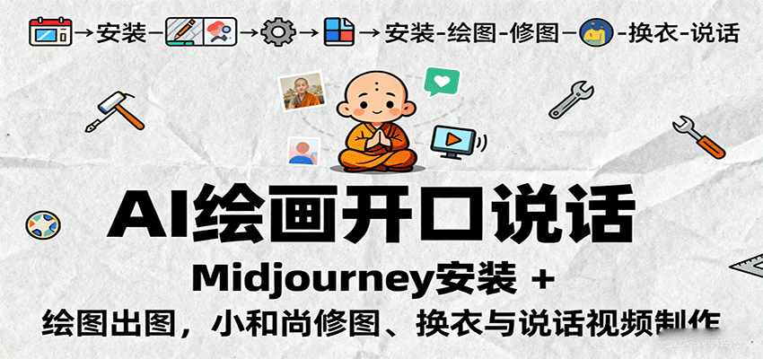 AI滭˵Midjourneyװ + ͼͼСͼ˵Ƶ990 :Եҵ ID:118039 