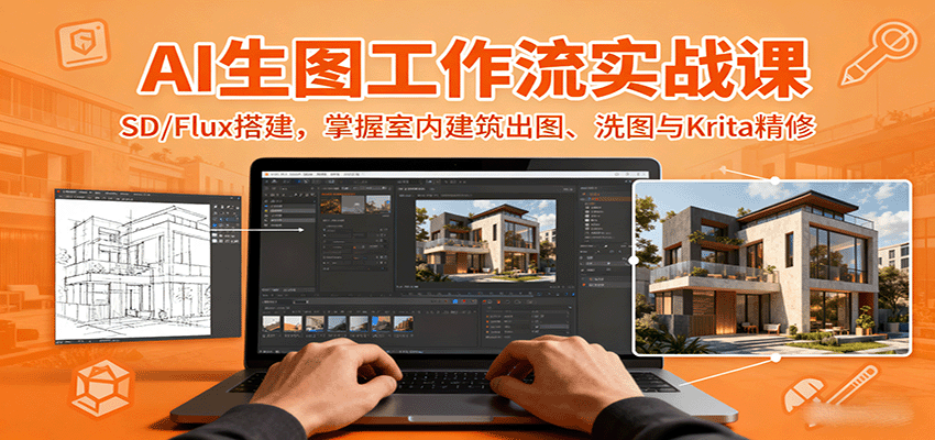 AI��ͼ������ʵս�Σ�SD/Flux����������ڽ�����ͼ��ϴͼ��Krita����9749 ����:��Ե��ҵ�� ����ID:118046 