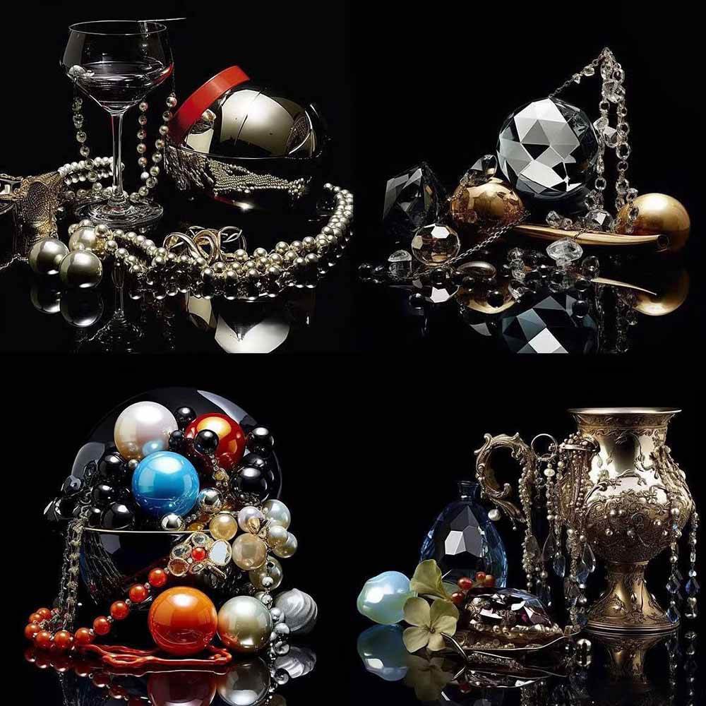 463��Midjourney�鱦��Ӱ��ʾ�ʣ�����ȫƷ���鱦��AI������רҵЧ��1701 ����:��Ե��ҵ�� ����ID:119171 