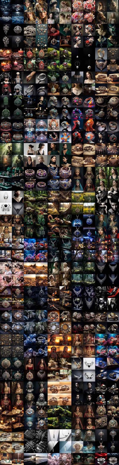 463��Midjourney�鱦��Ӱ��ʾ�ʣ�����ȫƷ���鱦��AI������רҵЧ��1482 ����:��Ե��ҵ�� ����ID:119171 