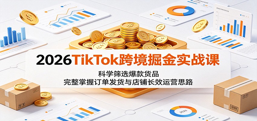 2026TikTok�羳���ʵս�Σ���ѧɸѡ�����Ʒ���������ն�����������̳�Ч��Ӫ˼·9840 ����:��Ե��ҵ�� ����ID:120199 
