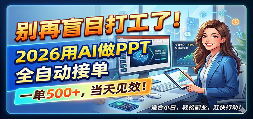 ����äĿ���ˣ�2026��AI��PPTȫ�Զ��ӵ���һ��5��+�������Ч��8784 ����:��Ե��ҵ�� ����ID:120229 