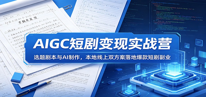 AIGC�̾����ʵսӪ��ѡ��籾��AI��������������˫������ر���̾縱ҵ4507 ����:��Ե��ҵ�� ����ID:120306 