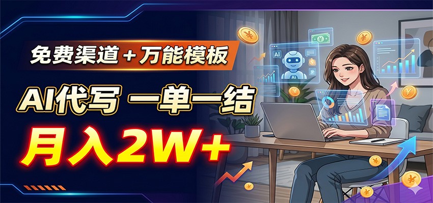 �������+����ģ�壬AI��дһ��һ�ᣬ����2W+9874 ����:��Ե��ҵ�� ����ID:120405 
