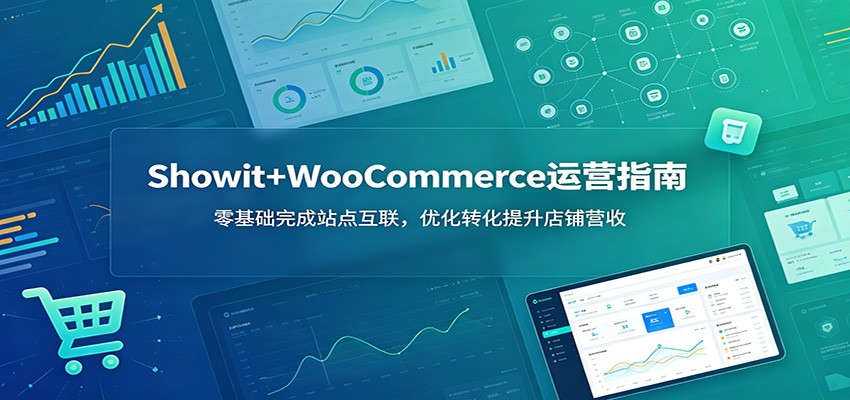 Showit+WooCommerce��Ӫָ�ϣ���������վ�㻥�����Ż�ת����������Ӫ��1519 ����:��Ե��ҵ�� ����ID:120534 