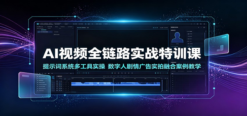 AI��Ƶȫ��·ʵս��ѵ�Σ���ʾ��ϵͳ�๤��ʵ�٣������˾�����ʵ���ںϰ�����ѧ413 ����:��Ե��ҵ�� ����ID:120825 