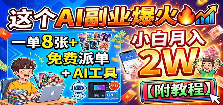 ���AI��ҵ����һ��8��+������ɵ�+AI���ߣ�С������2W�����̡̳�7277 ����:��Ե��ҵ�� ����ID:121121 