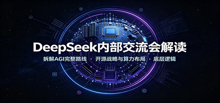 DeepSeek�ڲ��������������AGI����·�ߣ���Դս�����������ֵײ��߼�4427 ����:��Ե��ҵ�� ����ID:121127 
