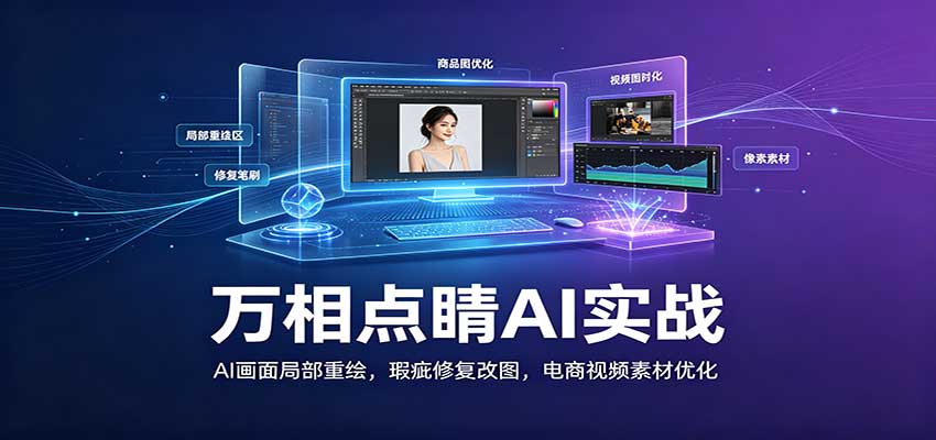 ����㾦AIʵս��AI����ֲ��ػ棬覴��޸���ͼ��������Ƶ�ز��Ż�7236 ����:��Ե��ҵ�� ����ID:121283 