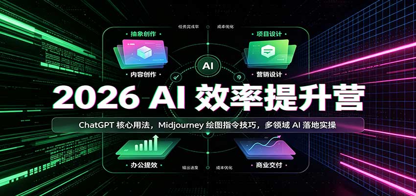 2026 AIЧ������Ӫ��ChatGPT�����÷���Midjourney��ͼָ��ɣ�������AI���ʵ��1765 ����:��Ե��ҵ�� ����ID:121458 