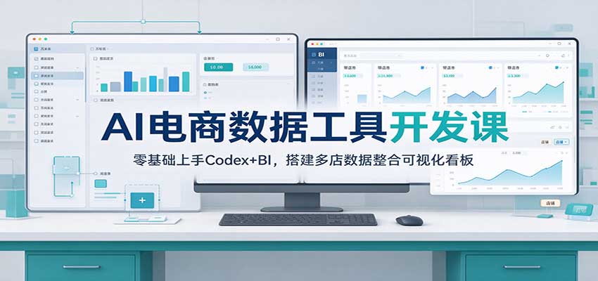 AI�������ݹ��߿����Σ����������Codex+BI�������������Ͽ��ӻ�����1371 ����:��Ե��ҵ�� ����ID:121615 