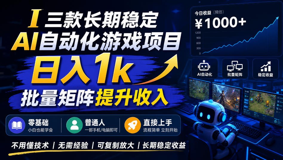 AI�Զ�����Ϸ������ǧԪ���ȶ��������꣡8454 ����:��Ե��ҵ�� ����ID:121621 