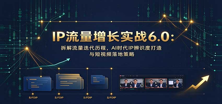 IP��������ʵս6.0����������������̣�AIʱ��IP��ʶ�ȴ��������Ƶ��ز���5707 ����:��Ե��ҵ�� ����ID:121753 